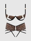 Devon Micro & O-Ring Open Bra & Crotchless Thong Set from Love It Curvy