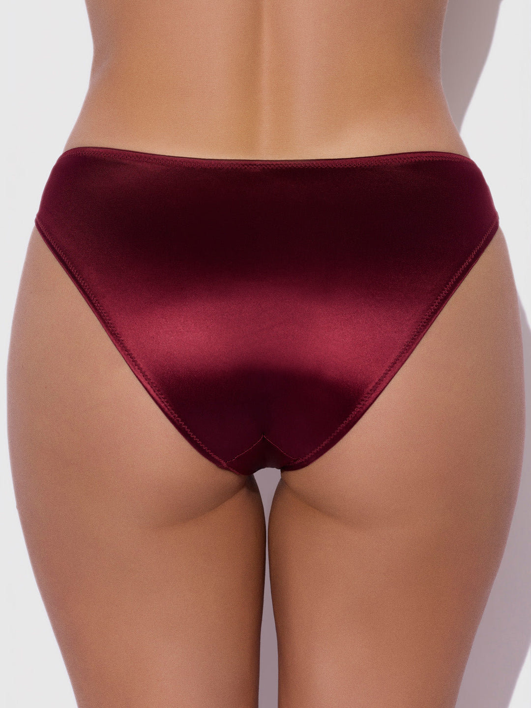 Allegra Liquid Satin Hipster | Love It Curvy