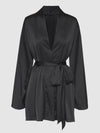 Brigeta Short Satin Robe from Love It Curvy