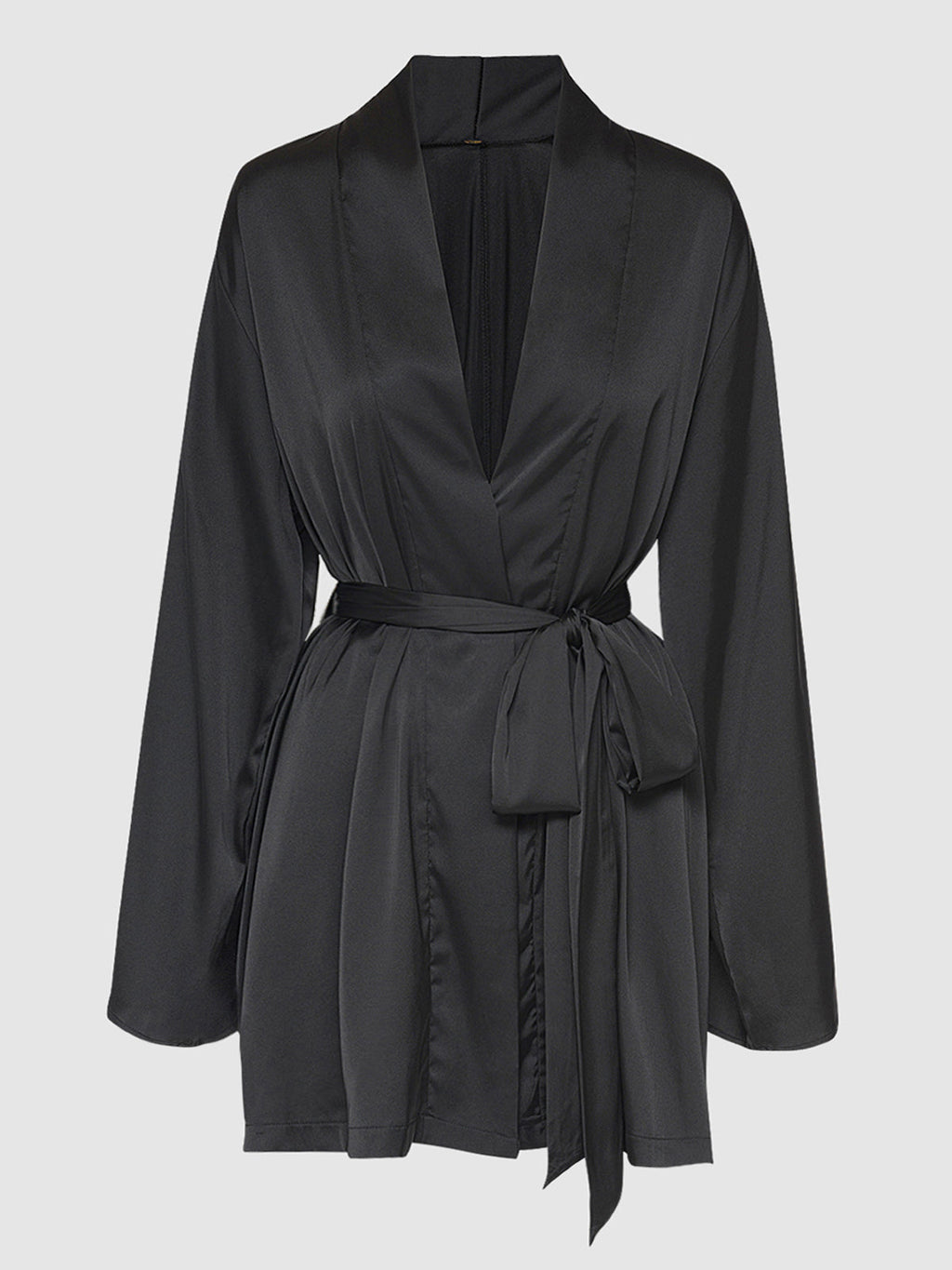 Brigeta Short Satin Robe from Love It Curvy