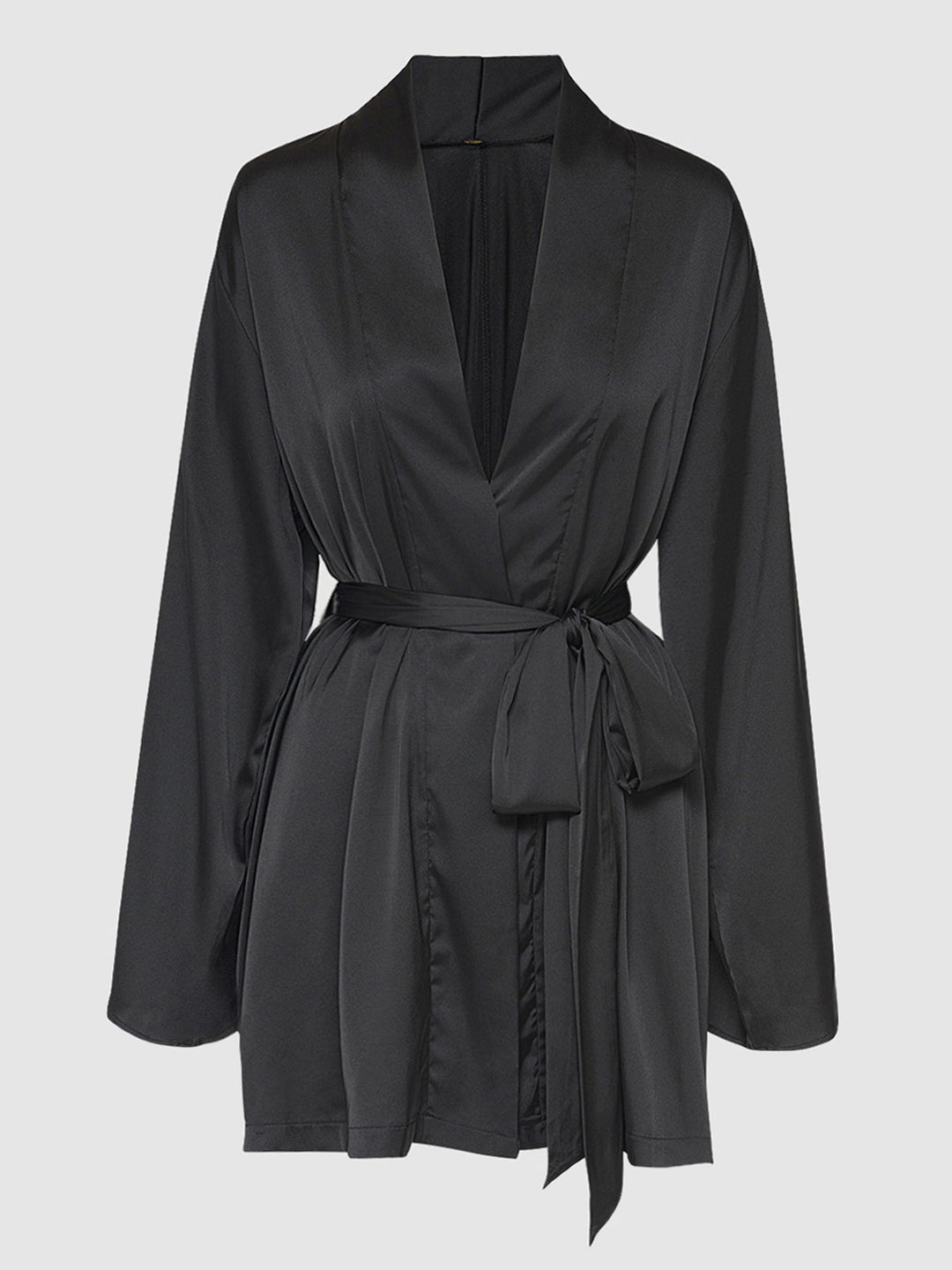 Brigeta Short Satin Robe from Love It Curvy