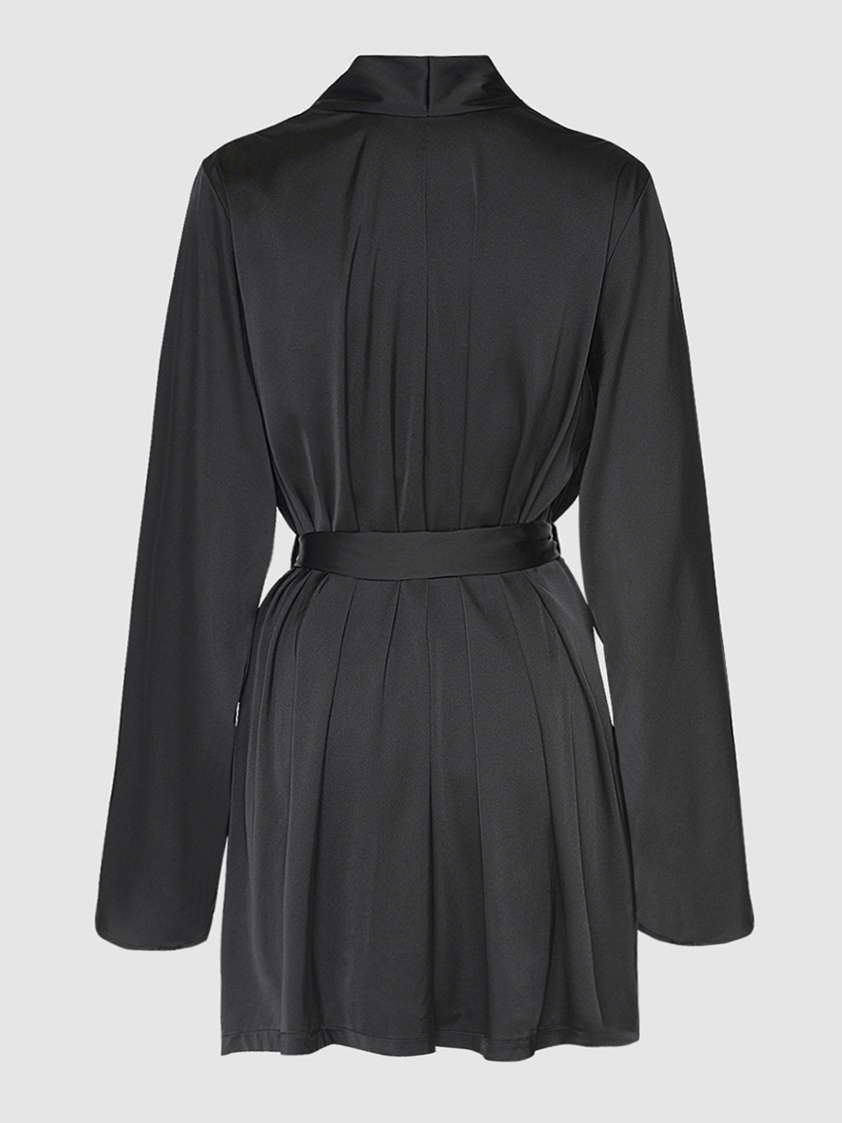 Brigeta Short Satin Robe from Love It Curvy