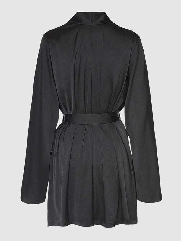 Brigeta Short Satin Robe from Love It Curvy