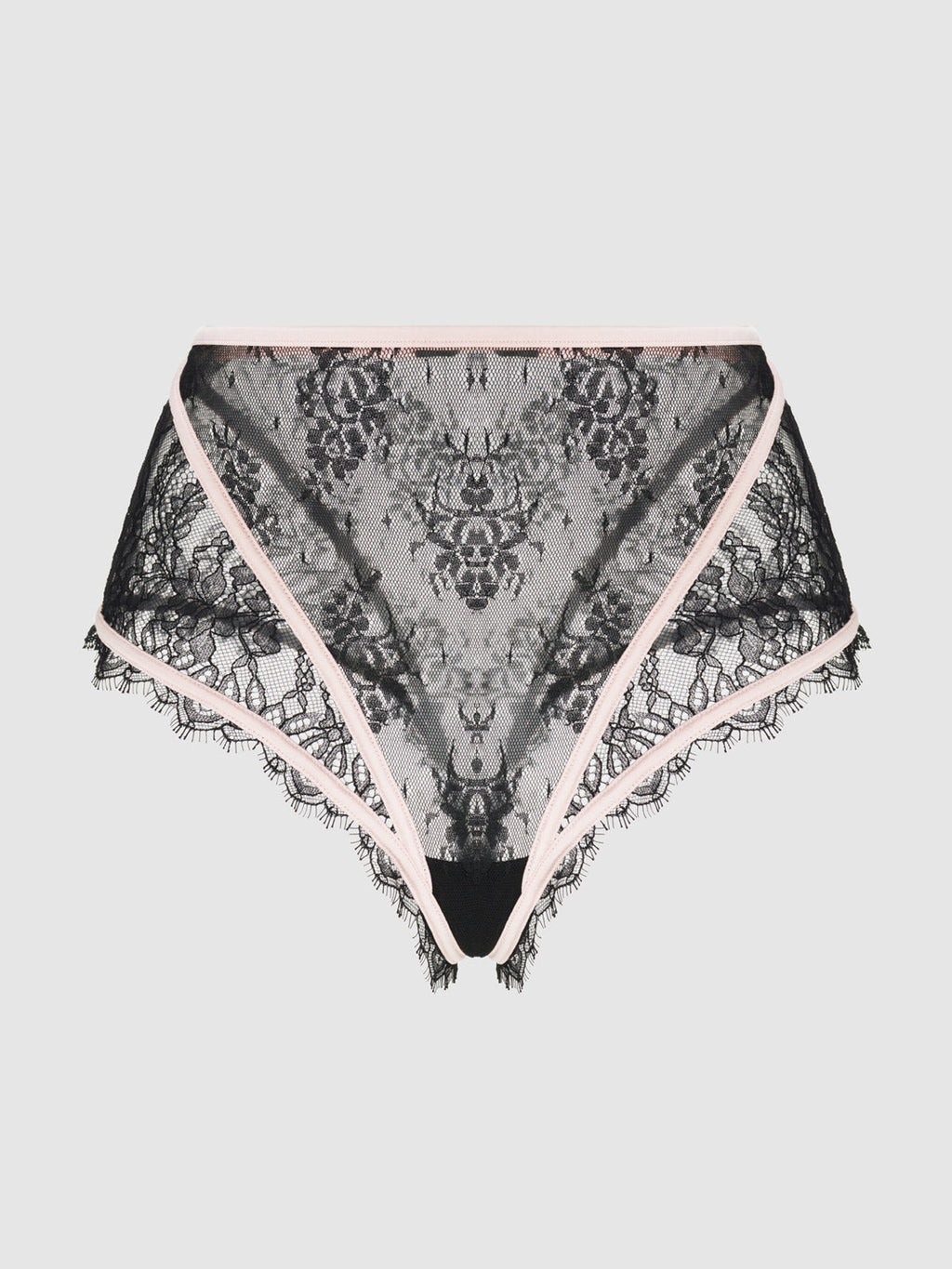 Jocelyn Lace & Satin High Waist Cheeky from Love It Curvy