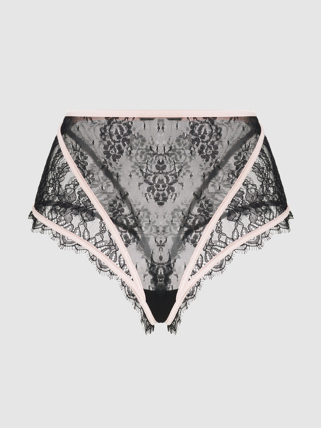 Jocelyn Lace &amp; Satin High Waist Cheeky from Love It Curvy
