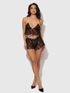 Jocelyn Satin & Lace Trim Cami & Short Set from Love It Curvy