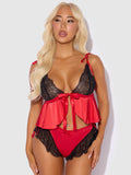 CRIMSON RED & BLACK