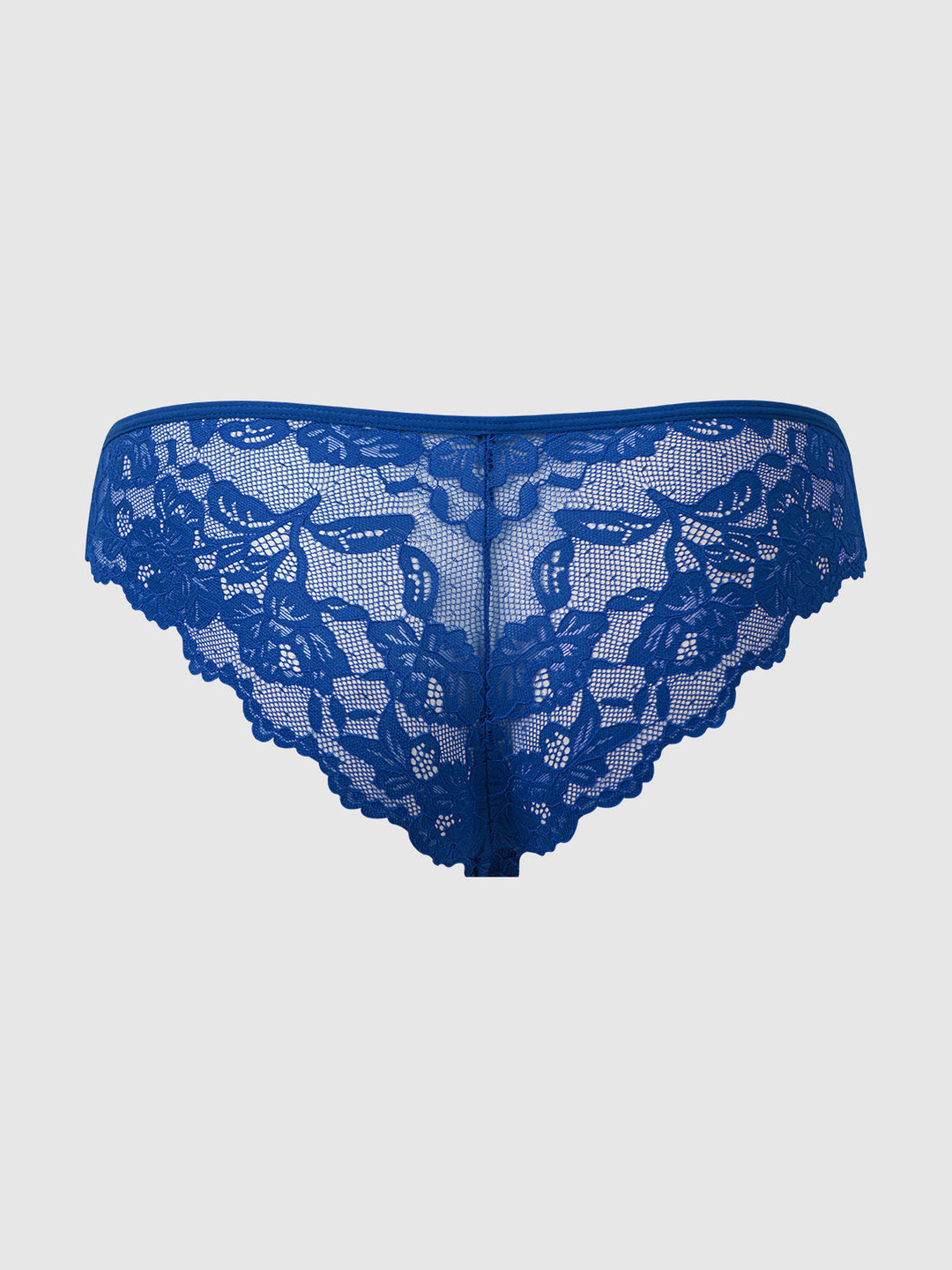 Bella Lace Up Front Lace Tanga from Love It Curvy