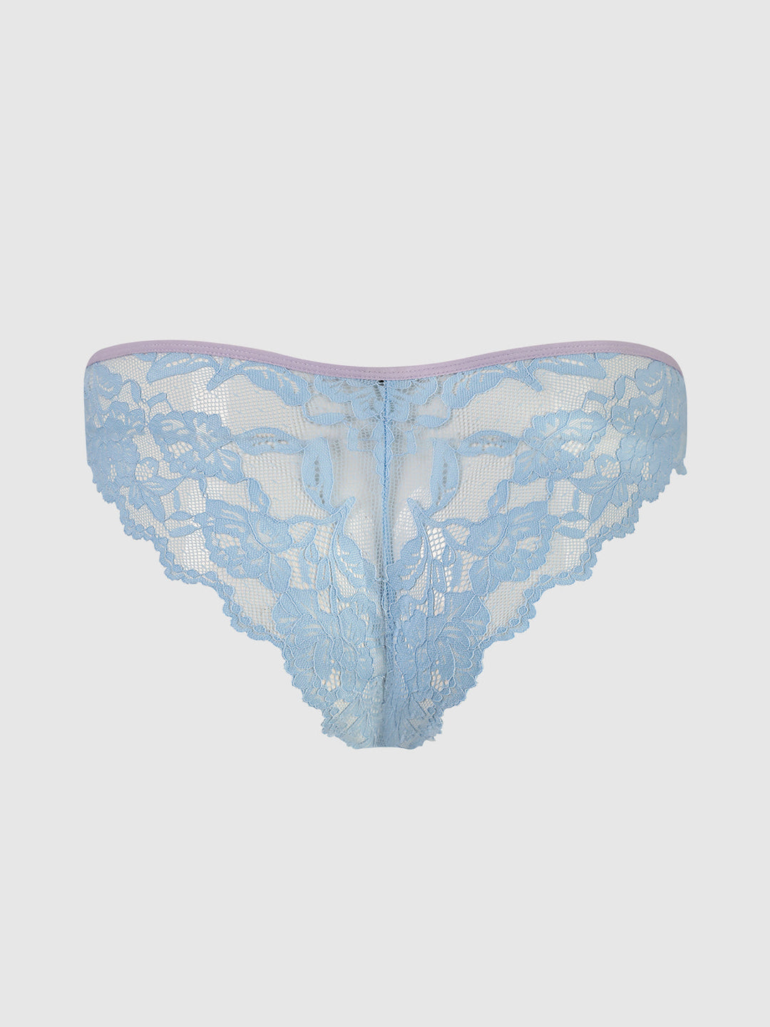 Bella Lace Up Front Lace Crotchless Tanga | Love It Curvy