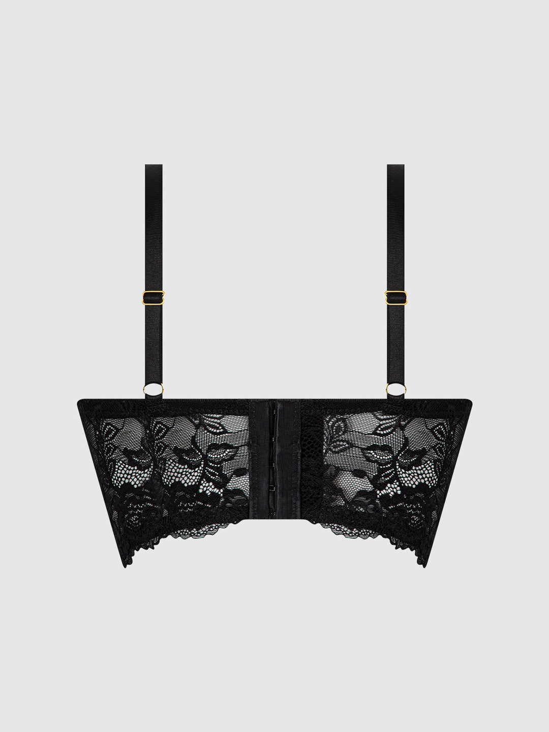 Savannah Lace Longline Push Up Balconette Bra from Love It Curvy