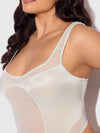 Zoe Oil Slick & Mesh Teddy from Love It Curvy