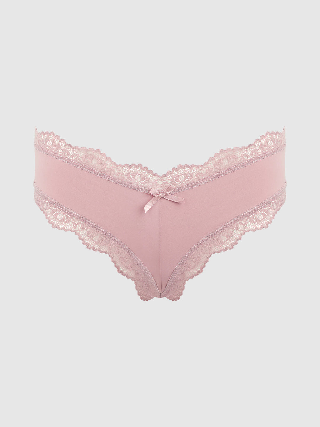 Vera Micro &amp; Lace Trim G-String from Love It Curvy