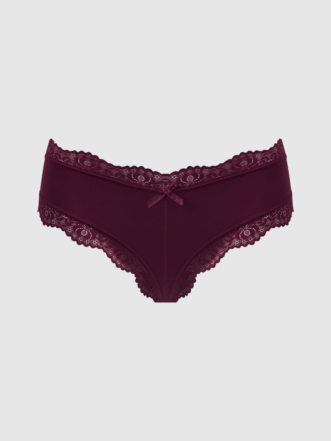 Vera Micro &amp; Lace Trim G-String from Love It Curvy