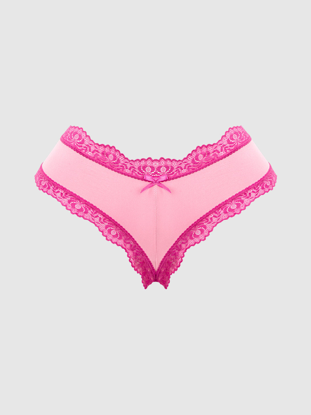 Vera Micro &amp; Lace Trim G-String from Love It Curvy