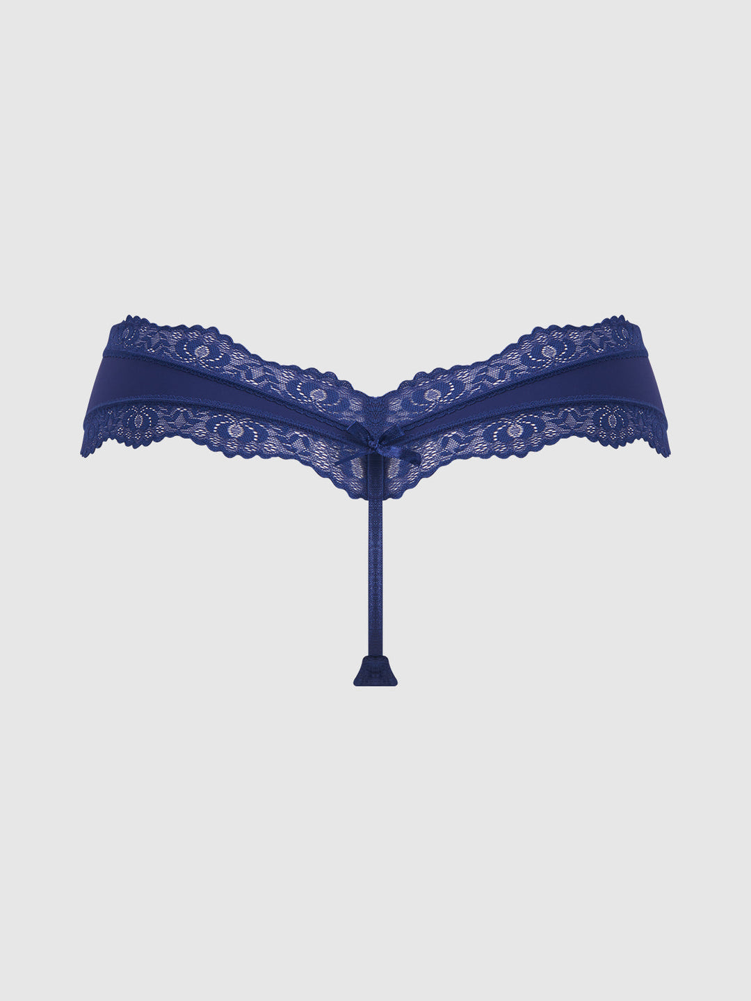 Vera Micro &amp; Lace Trim G-String from Love It Curvy