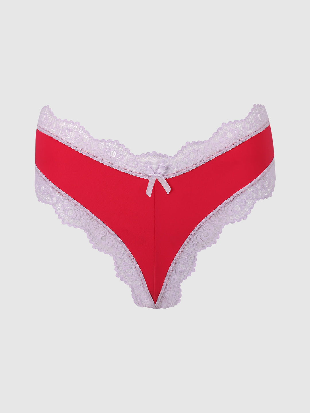 Vera Micro &amp; Lace Trim G-String from Love It Curvy