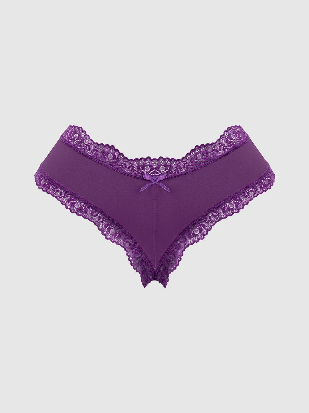 Vera Micro &amp; Lace Trim G-String from Love It Curvy