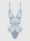 Sienna Satin & Lace Wireless Teddy from Love It Curvy
