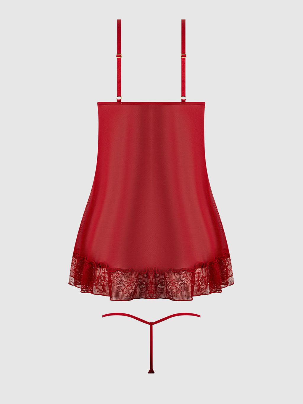 Kiki Lace Babydol & G-String Set from Love It Curvy