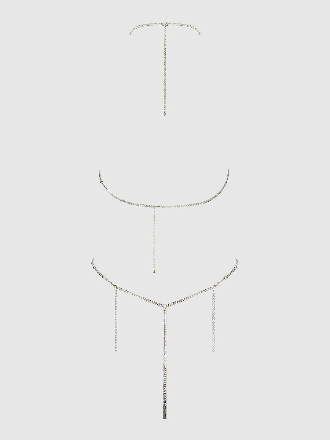 Rhinestone Dangle Fringe Teddy from Love It Curvy