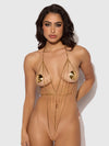 Deep V-Plunge Chain Teddy from Love It Curvy