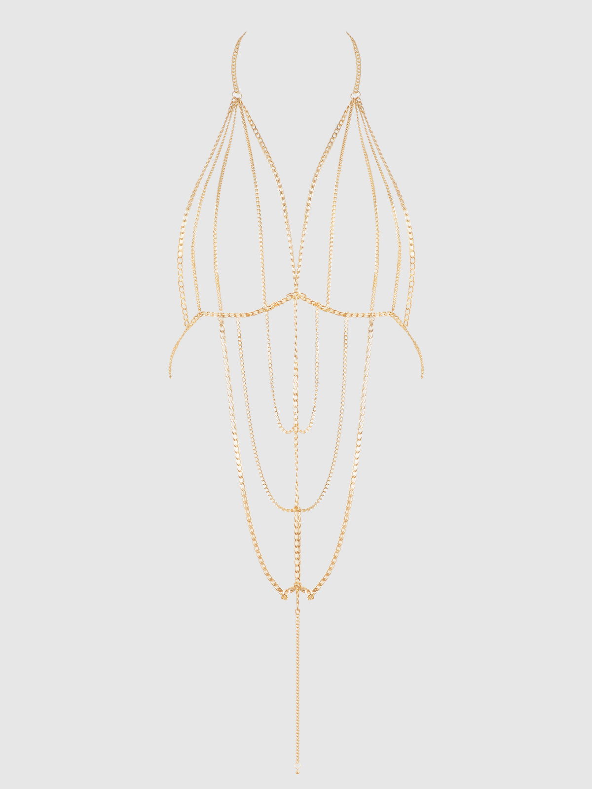 Deep V-Plunge Chain Teddy from Love It Curvy Main image