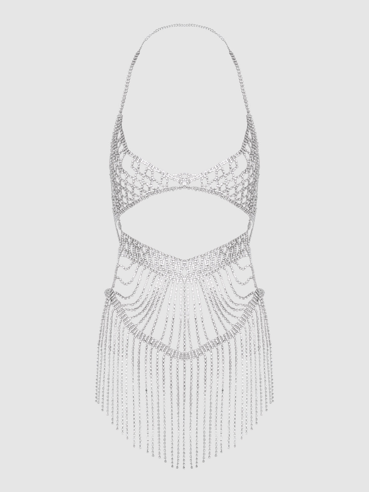 Rhinestone Netted Chemise from Love It Curvy Main image