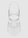 Rhinestone Netted Chemise from Love It Curvy
