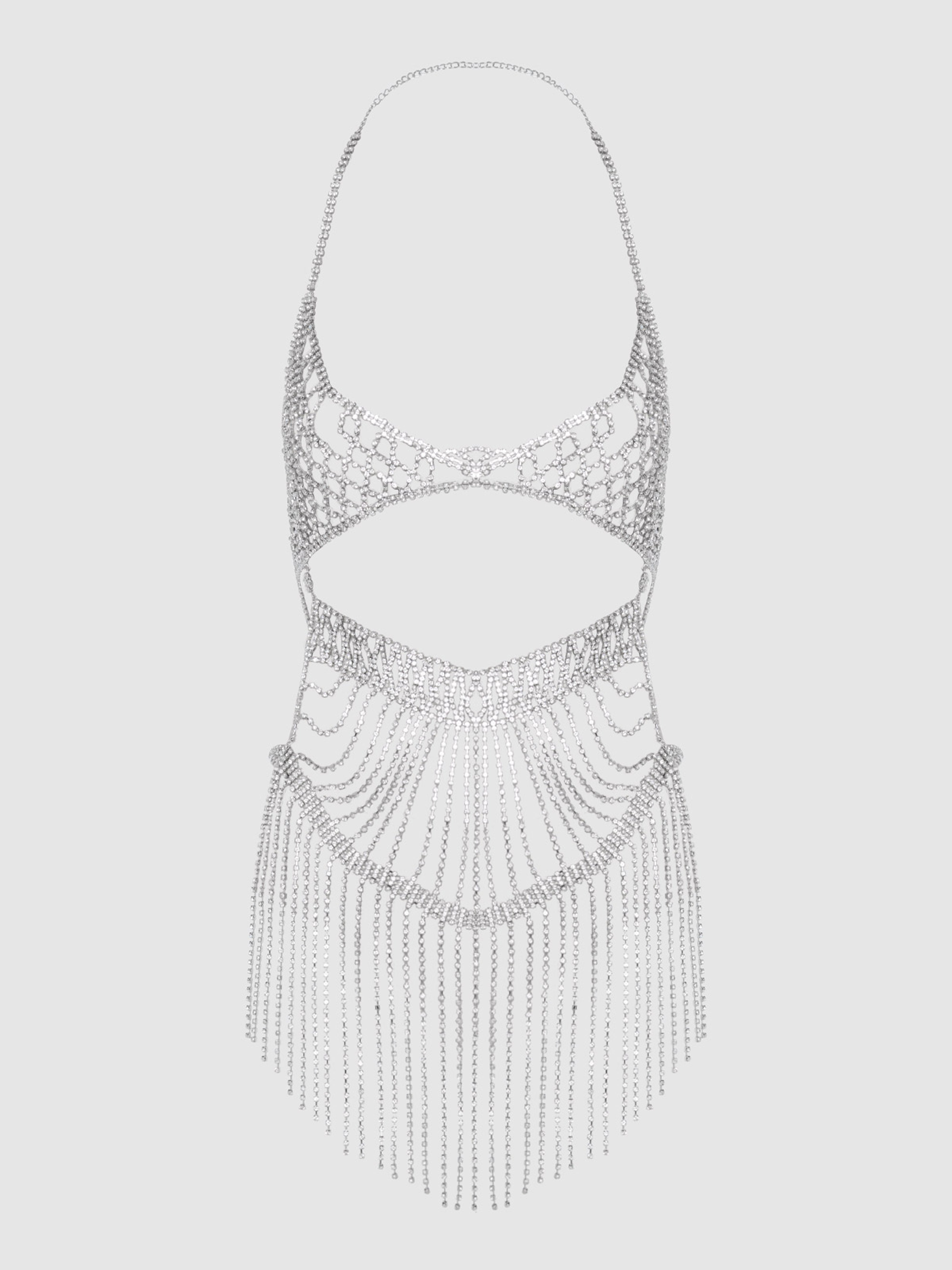 Rhinestone Netted Chemise from Love It Curvy