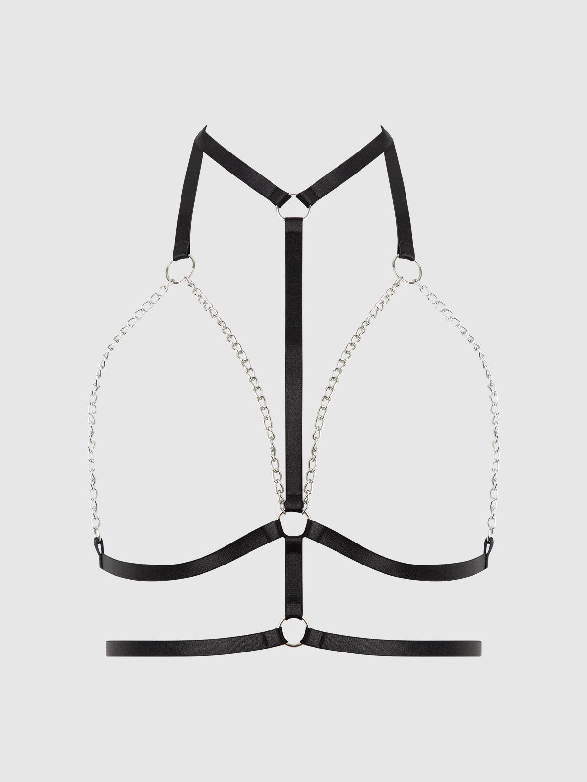 Chain & Elastic Double Harness Top from Love It Curvy