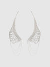 Rhinestone Net Halter With Openable Front from Love It Curvy
