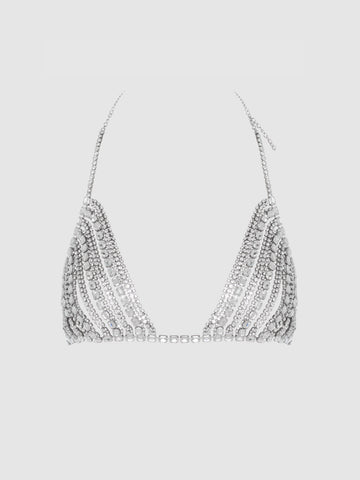 Love It Curvy Rhinestone Multi Stone Bra