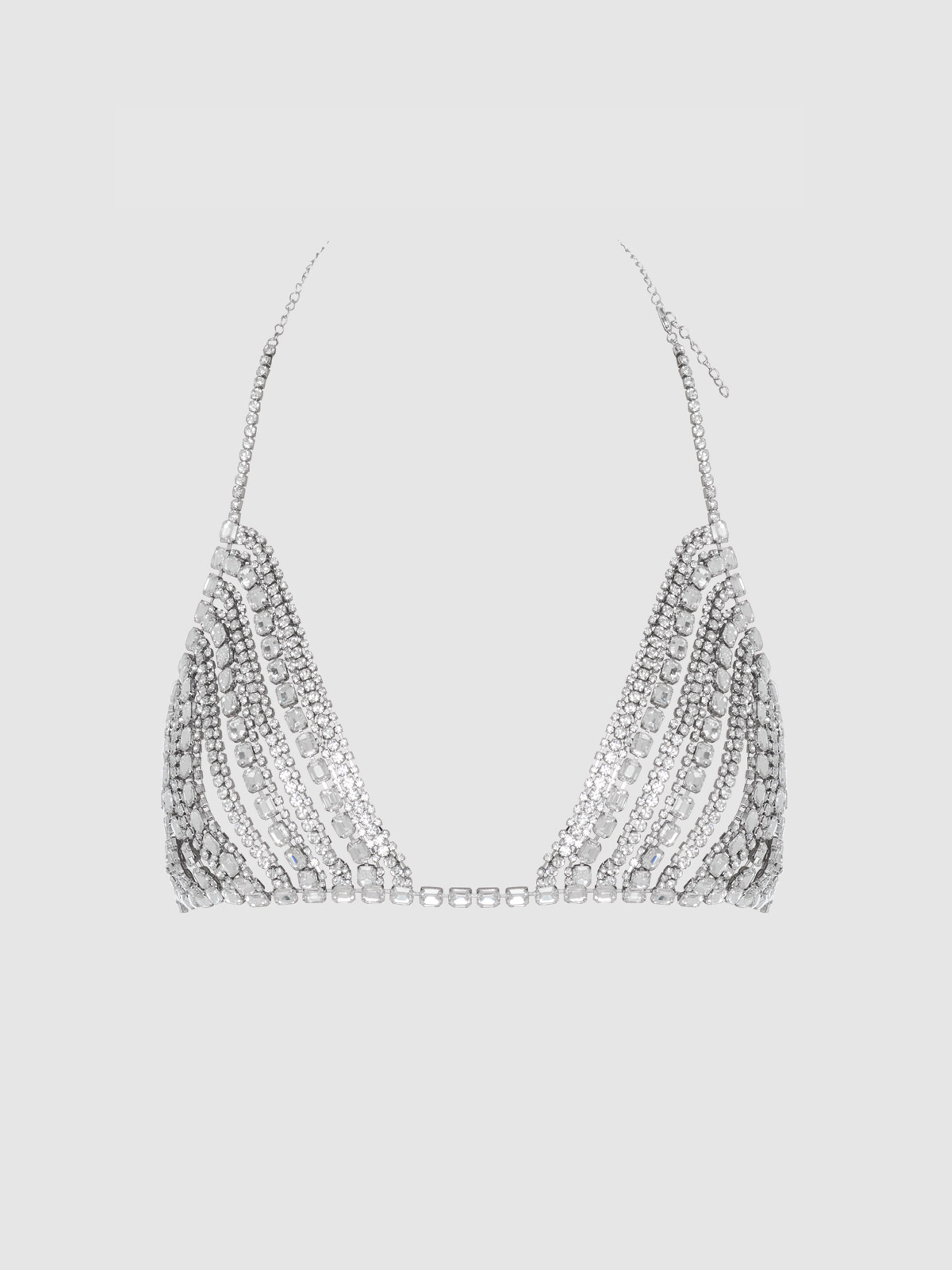 Rhinestone Multi Stone Bra from Love It Curvy