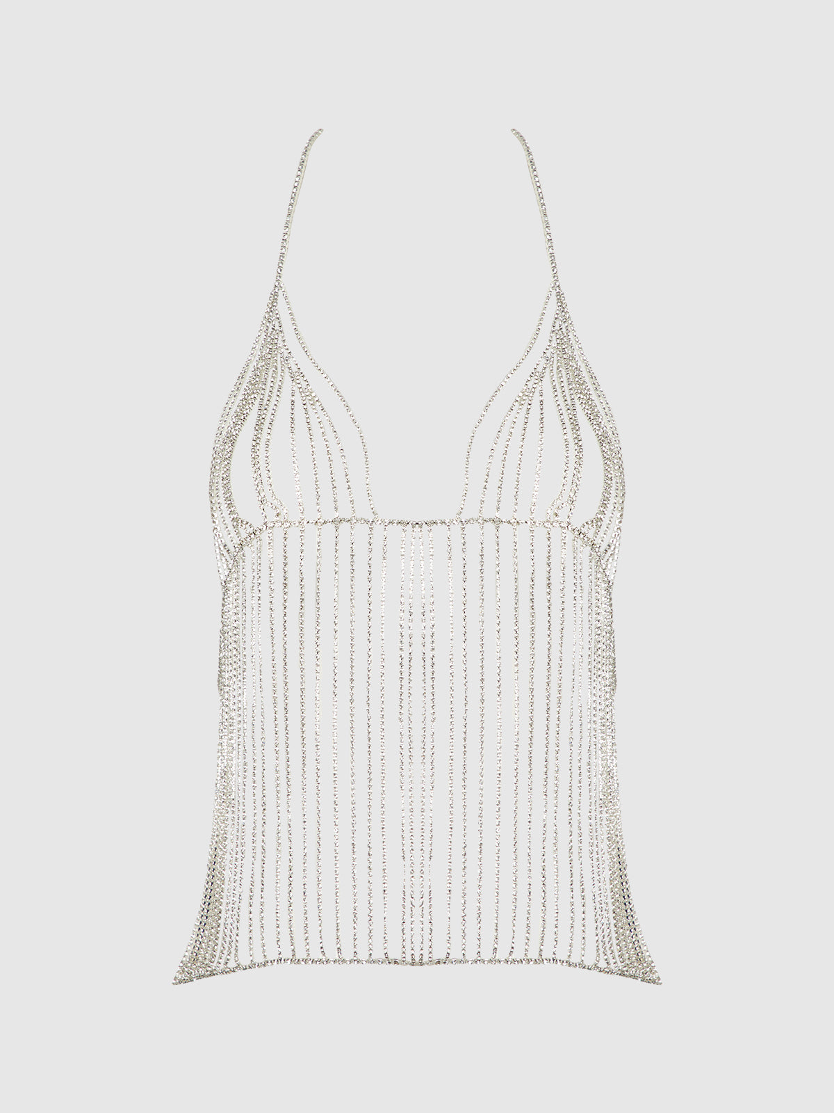 Rhinestone Plunge Cami from Love It Curvy
