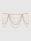 Pearl & Chain Draped Garter from Love It Curvy