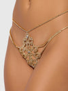 Rhinestone Swirl Knot Panty from Love It Curvy