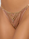 Rhinestone V-Front Panty from Love It Curvy