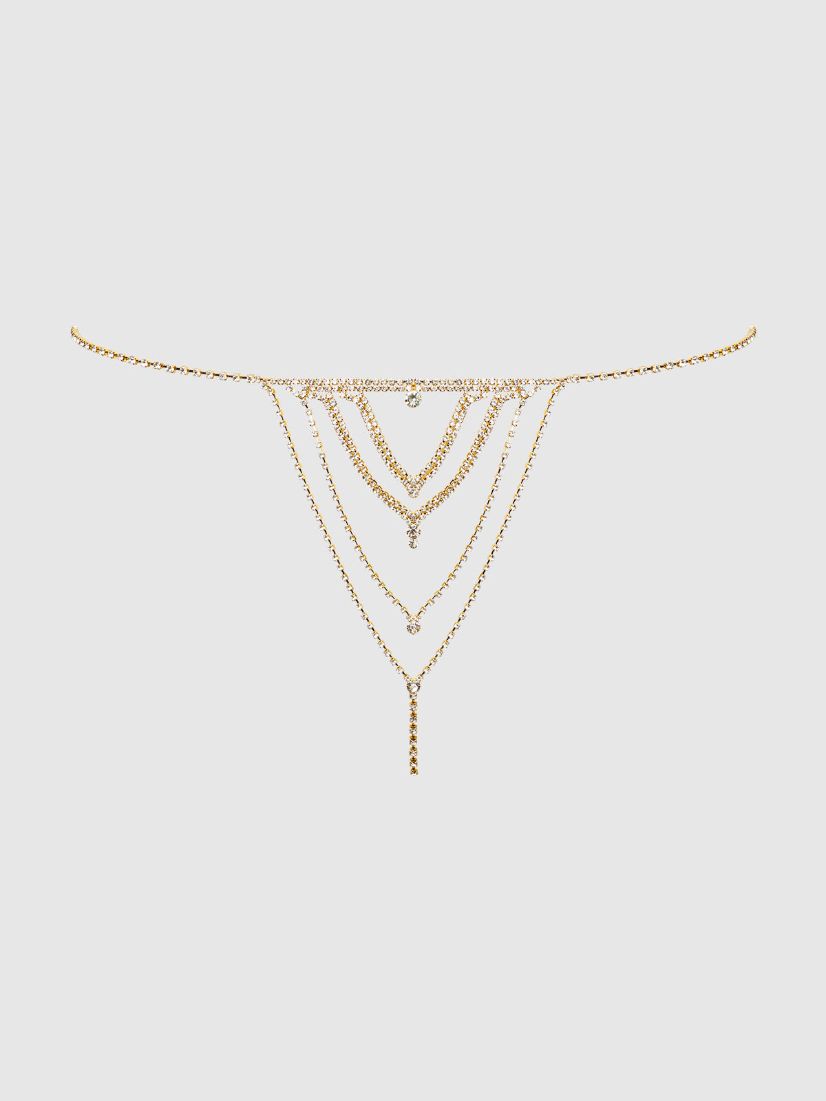 Rhinestone V-Front Panty from Love It Curvy Main image