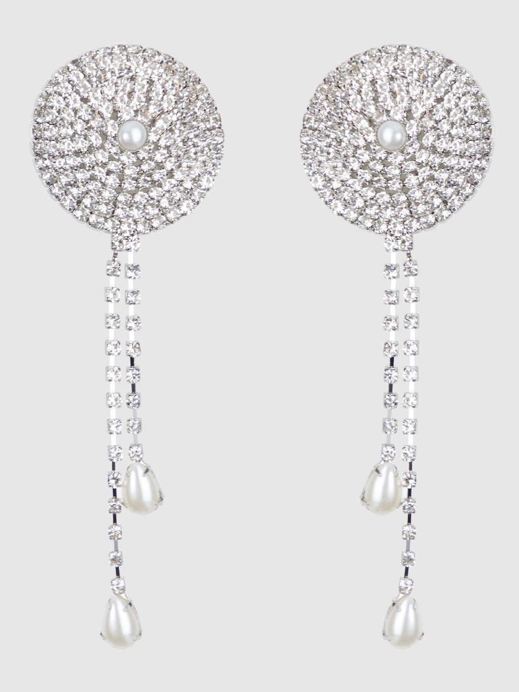 Rhinestone & Pearl Dangle Pasties from Love It Curvy