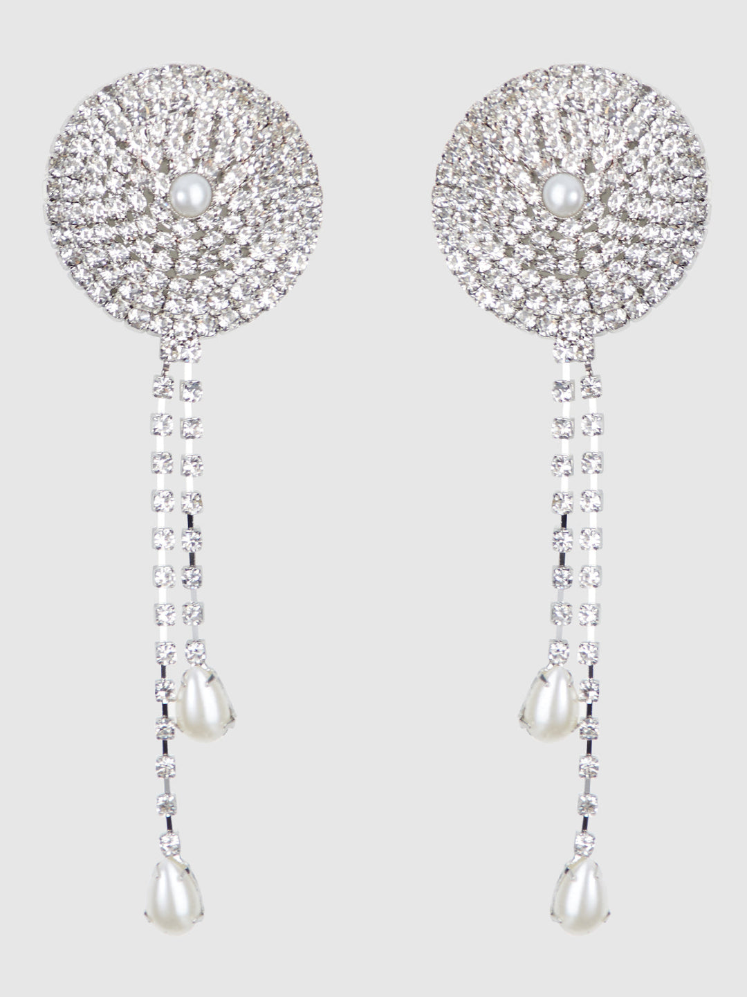 Rhinestone &amp; Pearl Dangle Pasties from Love It Curvy
