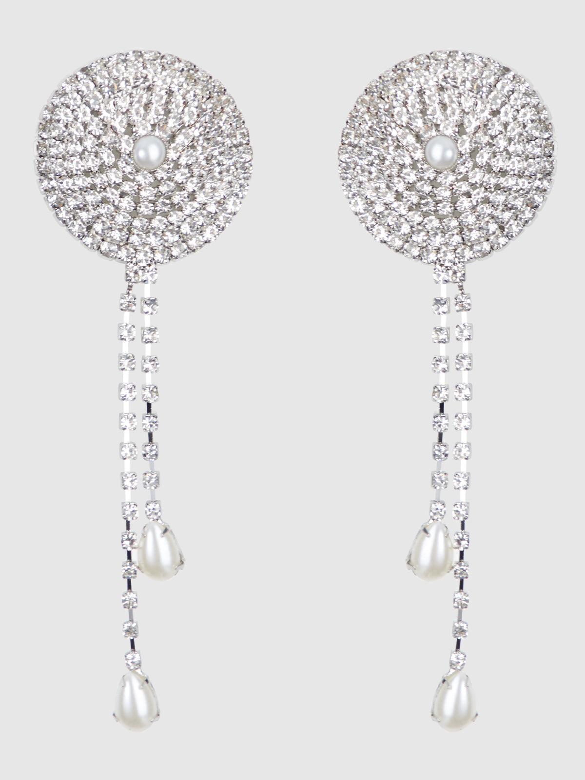 Rhinestone & Pearl Dangle Pasties from Love It Curvy