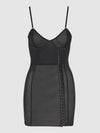Chantal Mesh Chemise & G-String Set from Love It Curvy