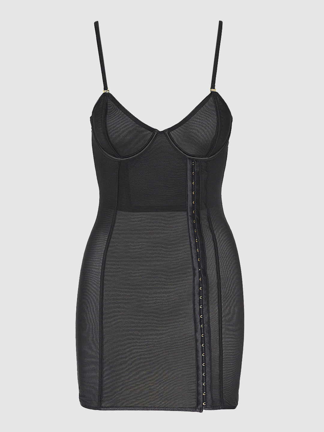 Chantal Mesh Chemise &amp; G-String Set from Love It Curvy