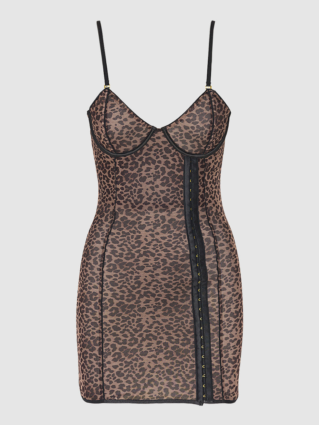 Chantal Mesh Chemise &amp; G-String Set from Love It Curvy