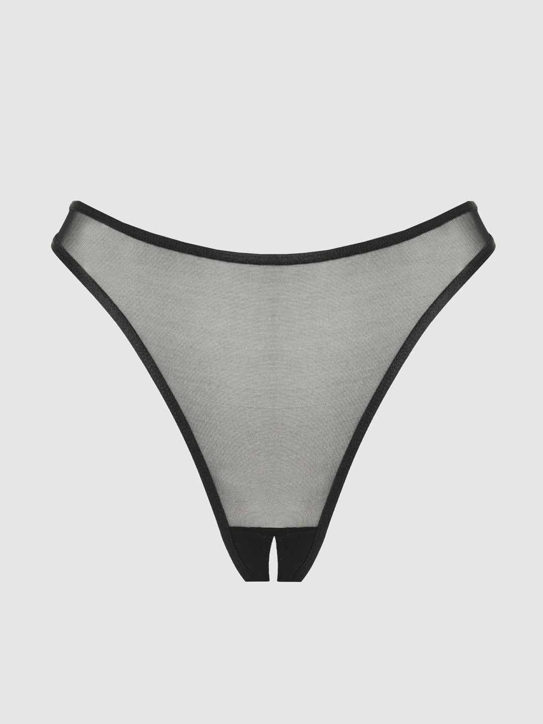 Chantal Mesh Crotchless Thong from Love It Curvy