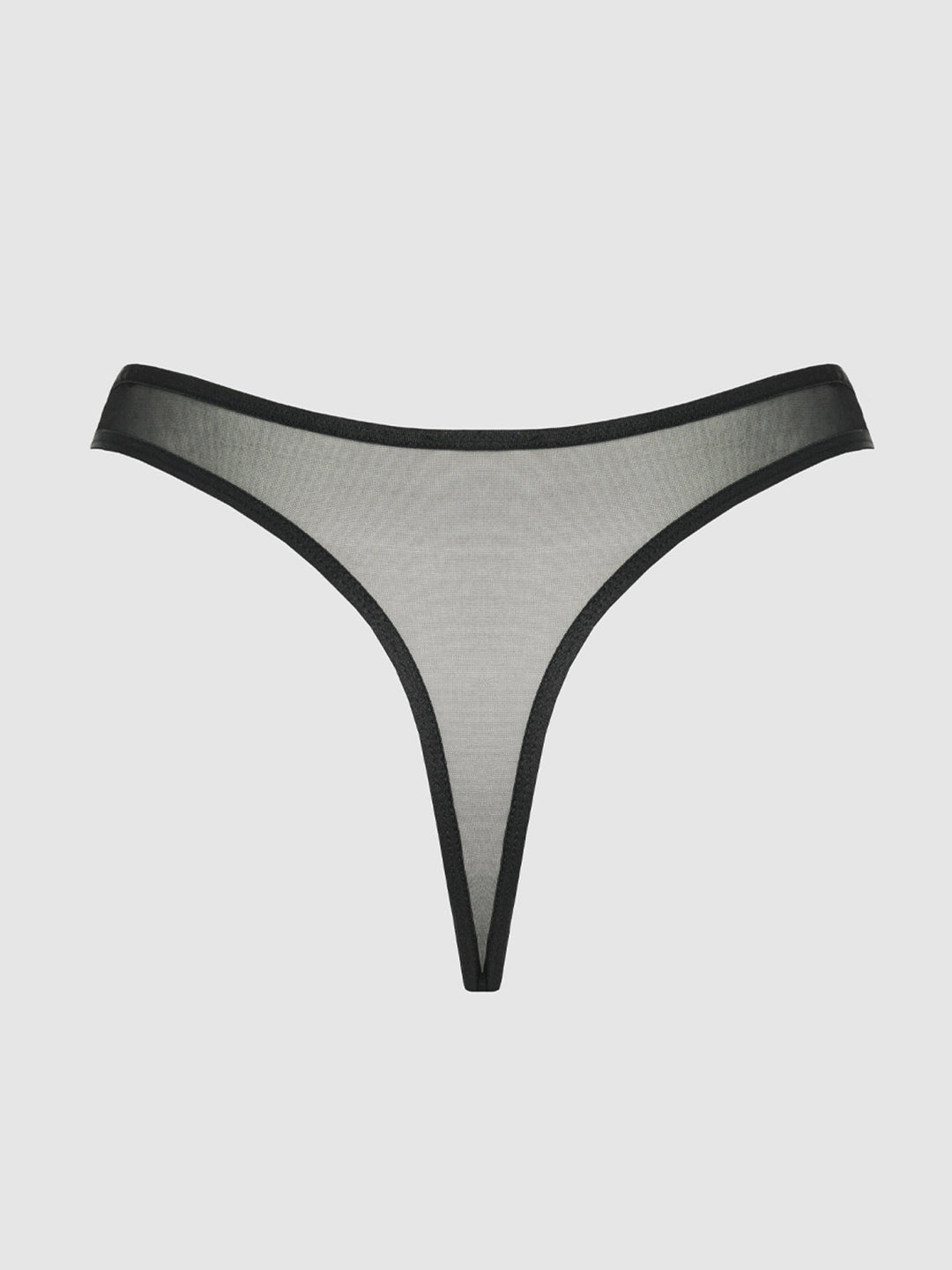 Chantal Mesh Crotchless Thong from Love It Curvy