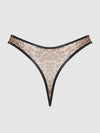 Chantal Mesh Crotchless Thong from Love It Curvy