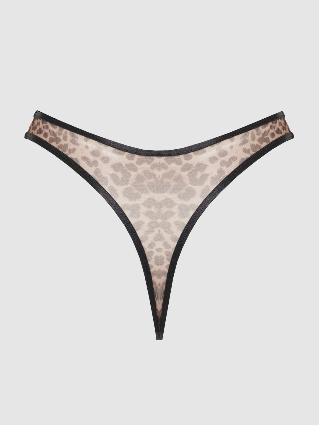 Chantal Mesh Crotchless Thong from Love It Curvy