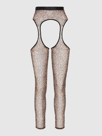 Chantal Leopard Mesh Fundies | Love It Curvy