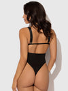 Yvone Shimmer Mesh Bodysuit from Love It Curvy
